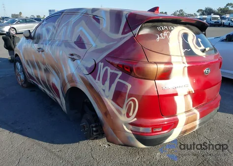 2017 Kia Sportage Lx z USA, uszkodzony, nr VIN KNDPM3AC4H7159507